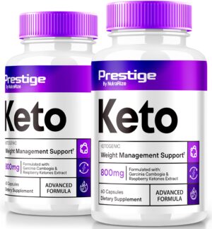 Paquete de cápsulas Prestige Keto para pérdida de peso avanzada paquete doble