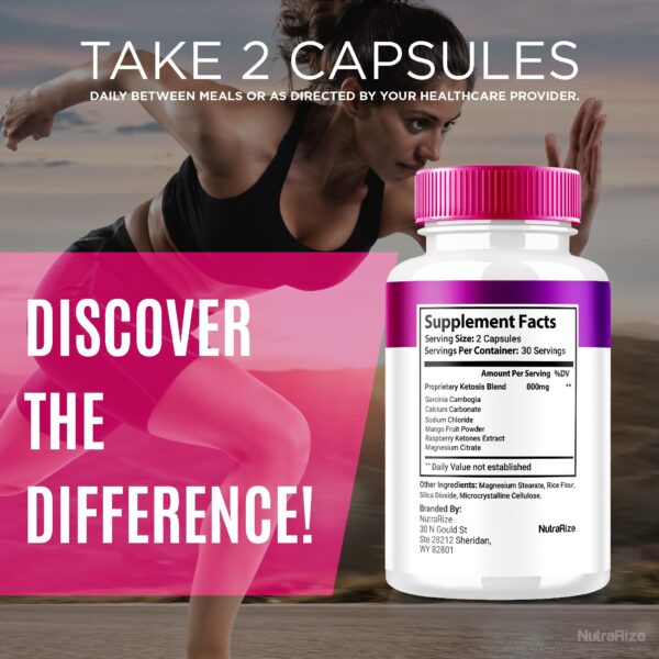 Lado de caja Pure Lava cápsulas Keto