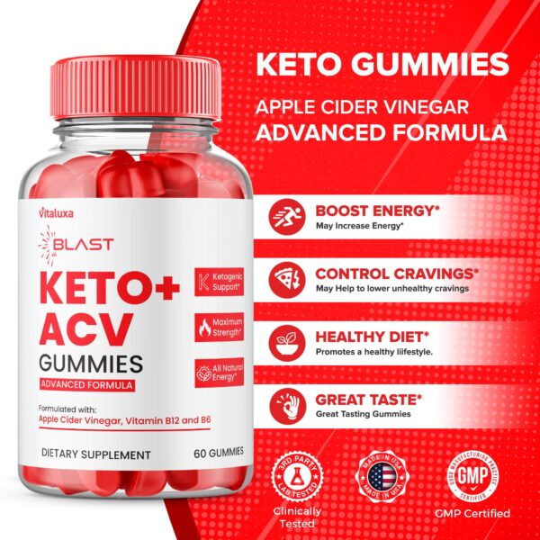 Blast Keto ACV suplementación natural ingredientes