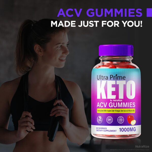 Ultra Prime Keto y ACV suplementos gomitas premium