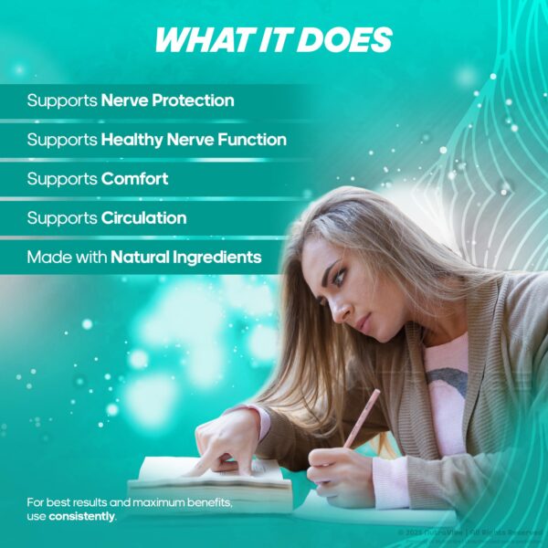 Etiqueta frontal de Revi Nerve