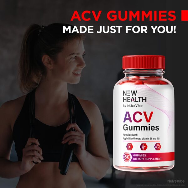 Paquete gomitas vinagre de sidra manzana NutraVibe ACV