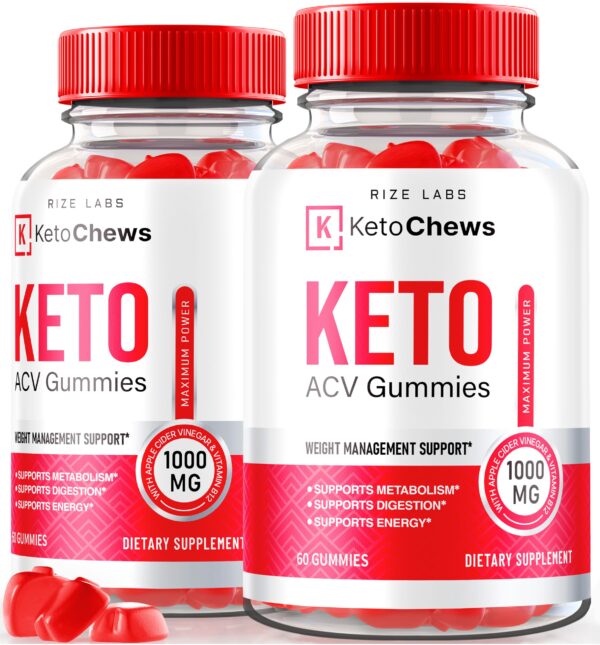 rize labs gomitas Keto Chews ACV para pérdida de peso