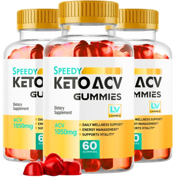 Speedy Keto Plus ACV gominolas naturales 60 unidades