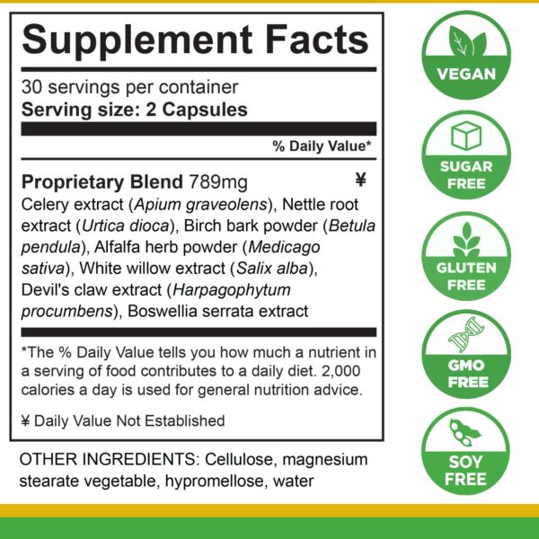 Lifetones apoyo articular vegano sin gluten y no GMO