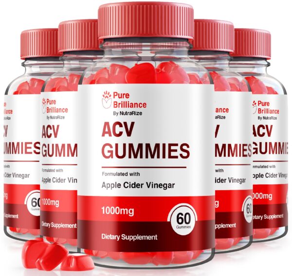 Paquete de gomitas Keto Pure Brilliance ACV 1000MG