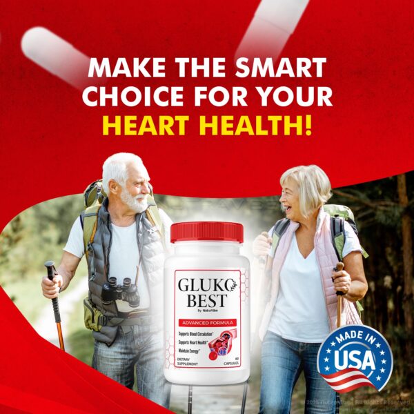 Envase GlukoBest con etiqueta