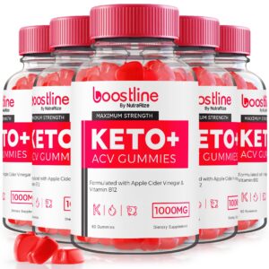 Boostline Keto gomitas para pérdida de peso vinagre manzana paquete 5