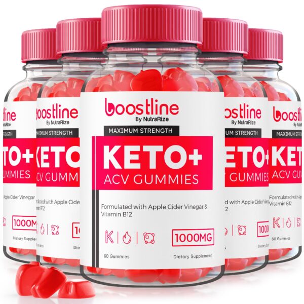 Boostline Keto gomitas para pérdida de peso vinagre manzana paquete 5
