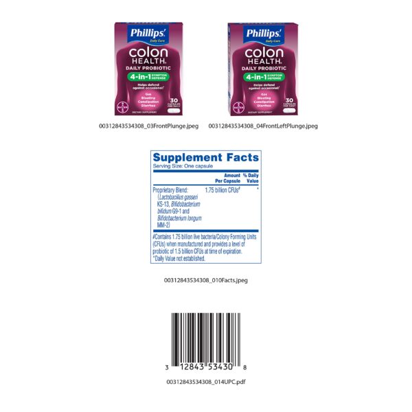 Aplicación para salud intestinal con cepas probióticas