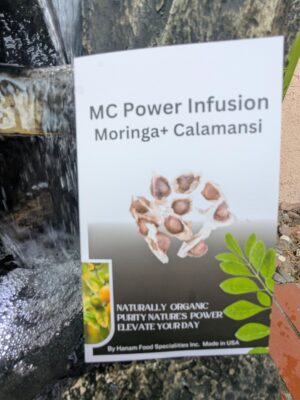 Version 1.0.0 Botella MC Power Infusión Moringa y Calamansi para enjuague bucal matutino