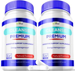 Paquete doble Bevital Cleanse cápsulas salud digestiva