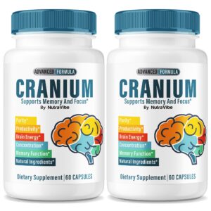 Paquete de cápsulas Cranium para enfoque y claridad diaria