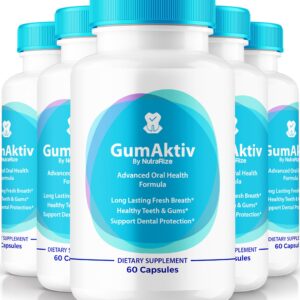 Paquete GumAktiv NutraRize cápsulas cuidado dental y encías