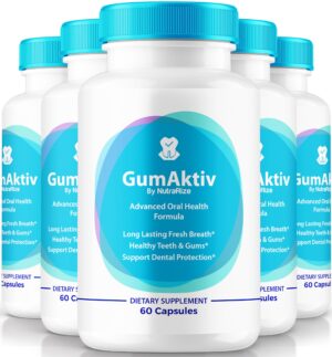 Paquete GumAktiv NutraRize cápsulas cuidado dental y encías