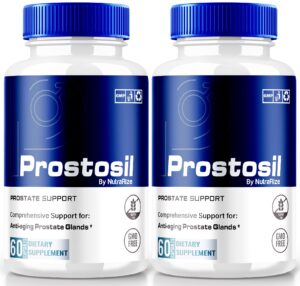 Prostosil cápsulas para salud de próstata paquete de 2