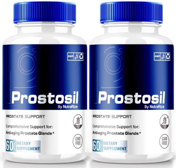 Prostosil cápsulas para salud de próstata paquete de 2