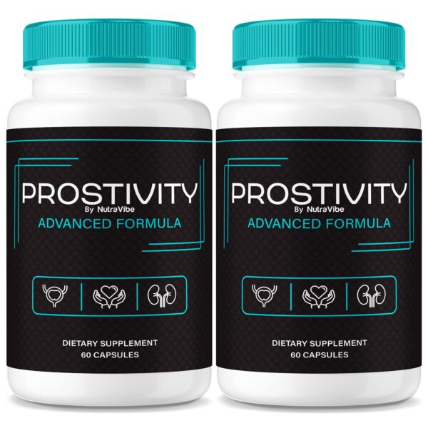 Paquete de 2 Prostivity cápsulas para salud prostática masculina