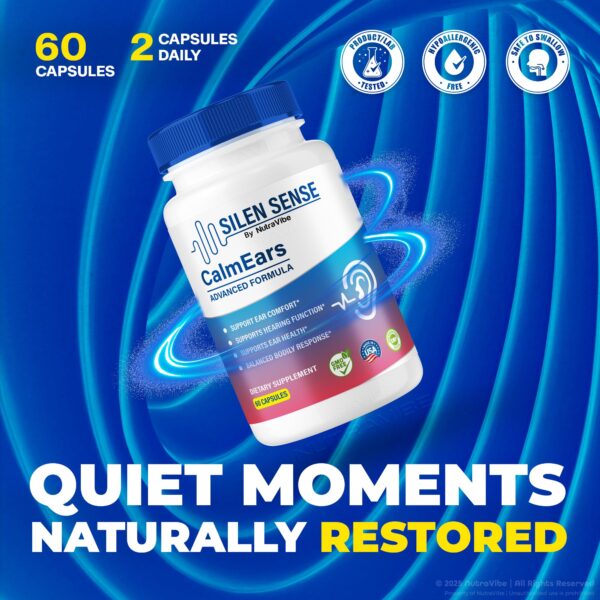 Etiqueta del producto SilenSense Calm Ears