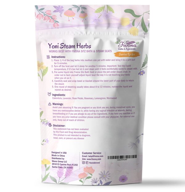 Empaque de 50 g de FIVONA