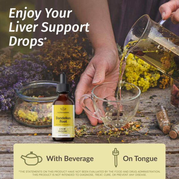 Suplementos HERBAMAMA cápsulas raíz zarzaparrilla y extracto diente de león