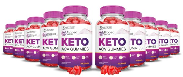 Gominolas keto Ripped Results ACV paquete de 10