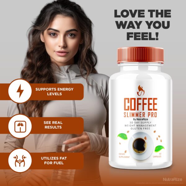 Caja Coffee Slimmer Pro NutraRize para pérdida de peso
