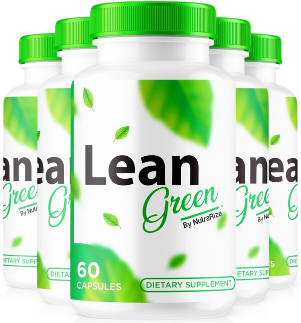 Lean Green cápsulas keto paquete de 5 envases