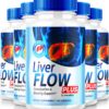 Cápsulas Liver Flow Plus paquete 5 para salud digestiva