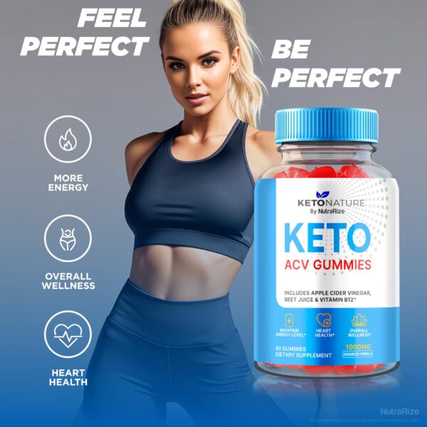 Gomitas Keto Nature ACV fórmula oficial premium