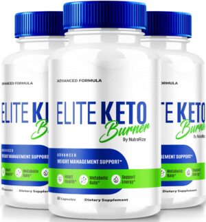 paquete de 3 elite keto burner cápsulas para perder peso