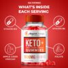 Gomitas Rapid Charge ACV ingredientes naturales y keto friendly