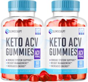 Paquete gominolas Slimsculpt Keto ACV 120 unidades