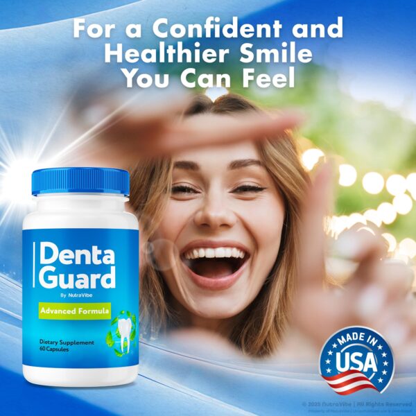 Imagen promocional suplemento Denta Guard para salud oral