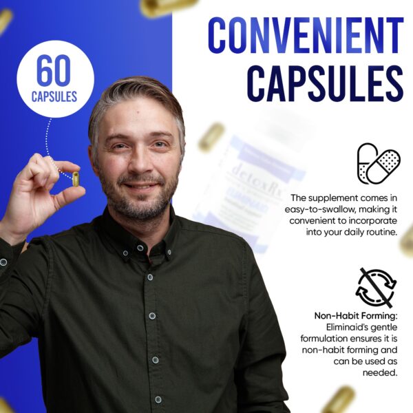 Eliminaid DetoxRx fórmula para apoyo intestinal saludable