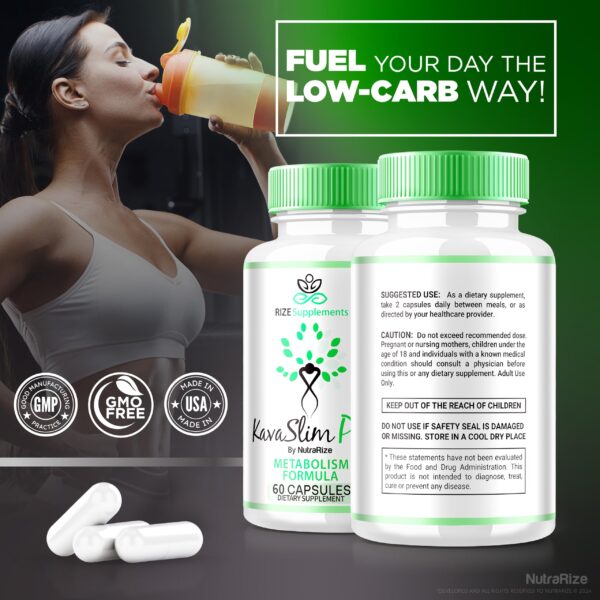 KavaSlim Pro capsulas naturales para energia y grasa abdominal