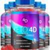 Paquete de gomitas Keto4D NutraRize para pérdida de peso
