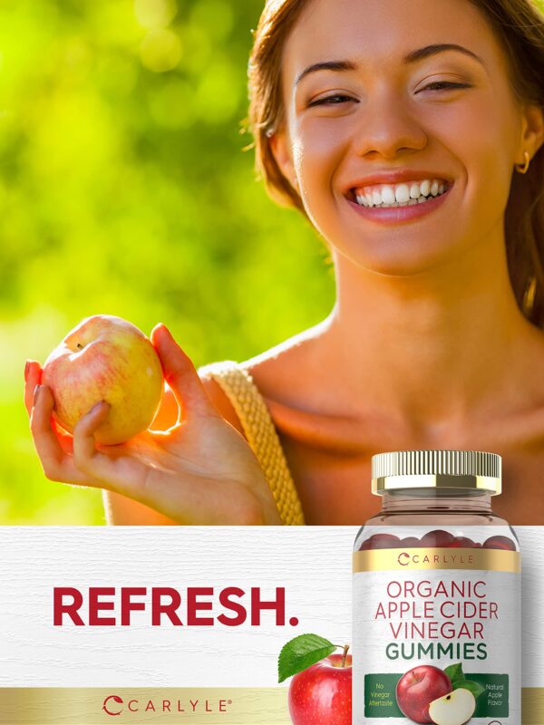 Gomitas vinagre sidra manzana Carlyle detalle gomitas