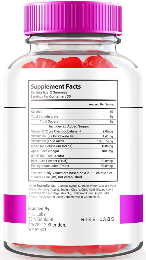 Paquete de gomitas keto con fórmula avanzada Xtremefit