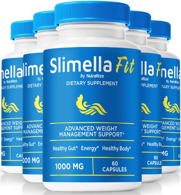 Paquete 5 cápsulas Slimella Fit suplemento natural health