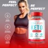 Etiqueta frontal gomitas Slim Plus Keto ACV