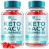 Paquete de 2 Keto Genesis Gomitas Keto ACV 120 unidades