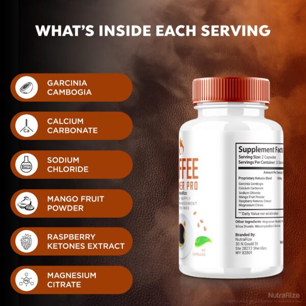 Pastillas Coffee Slimmer Pro Natural NutraRize