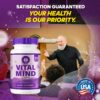 Cápsulas NutraVibe Vital Mind para enfoque y energía