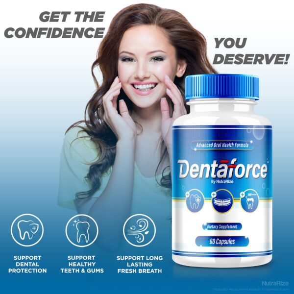 Dentaforce cuidado natural dientes encías control mal aliento