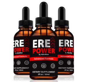 NutraRize ErePower Gotas pack de 3 para fitness y energía