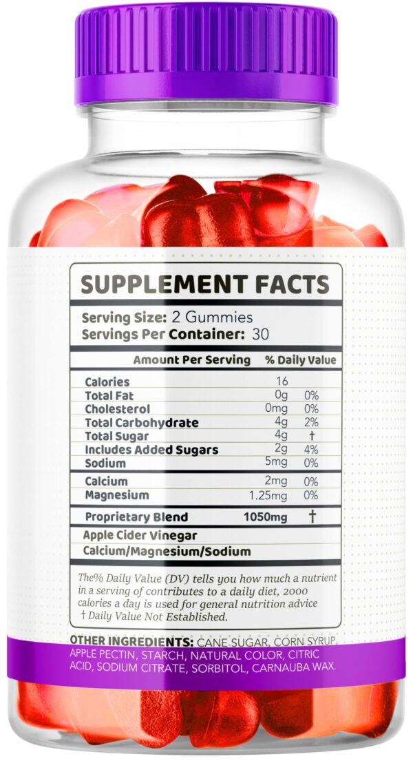 Gomitas keto con vinagre de sidra de manzana LIVORKA