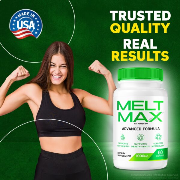 Version 1.0.0 Suplemento NutraVibe Melt Max cápsulas para energía y balance