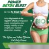 power detox blast suplemento cápsulas para metabolismo digestión
