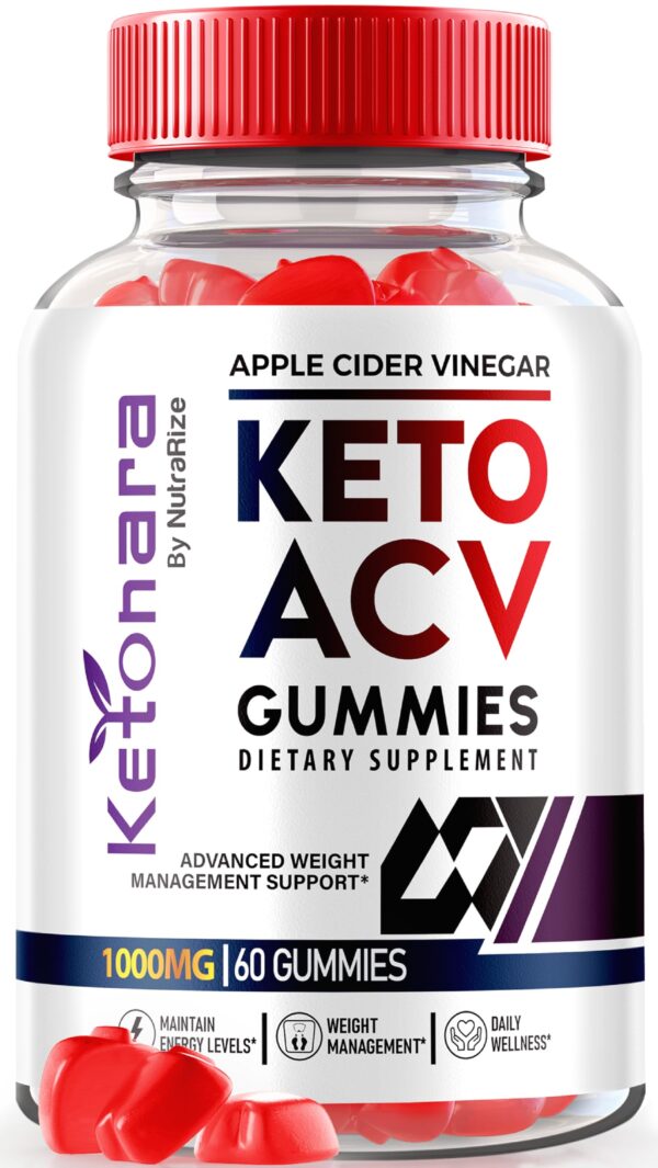 Gomitas Ketonara Keto ACV para pérdida de peso 60 unidades